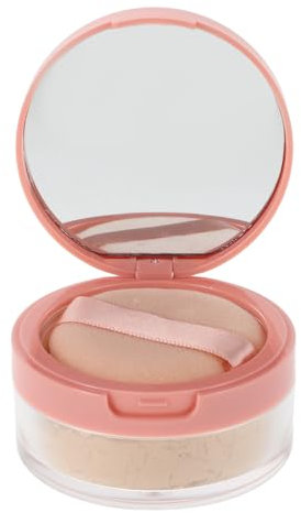 Healvian Fixierpuder Weißer Gesichtspuder Puderdose Mit Puff Dauerhafter Wasserfester Gesichtspuder Loses Puder Make Up Loses Puder Dose Mit Puff Gesichtspuder Etui Kunststoff