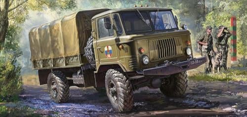 Zvezda 923707-1/35 GAZ 66 - Maßstab 1:35