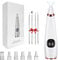 Mitesserentferner Porenreiniger Porensauger, Vakuumsauger Blackhead Remover Vacuum mit 3 Modi und 6 Austauschbare Saugköpfe zur Gesichtsreinigung Akne Behandlung Mitesser Sauger Hautpflege