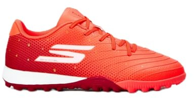 Skechers Boys Jr Youth Tf Astro Turf Football Boots Orange 3.5