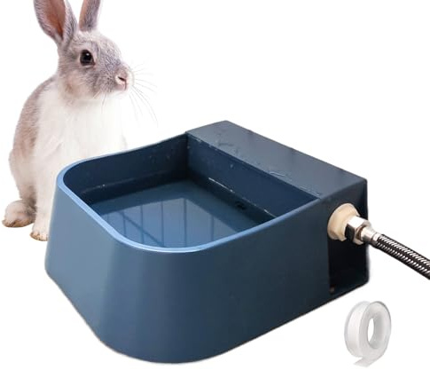 Rechargeable Dog Water Bowl - Automatic Pet Drinking Fountain, Self-Filling Feeder with Large Capacity | for Chickens Ducks Cats Rabbits