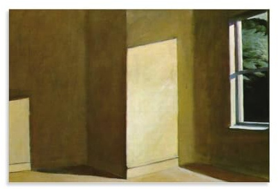 Edward Hopper Kunstdruck Sonne in einem leeren Raum, berühmte Malerei, Poster, Leinwand, Wandkunstdruck, Foto, Gemälde, Raumdekoration, Heimdekoration, 40 x 60 cm
