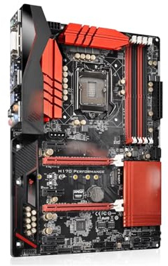 Compatibilità Fit For ASRock FATAL1TY H170 PERFORMANCE Scheda madre Intel LGA 1151 DDR4 64G for i7-7700 i5-6500 i3-6100 cpu ATX Ultra M.2