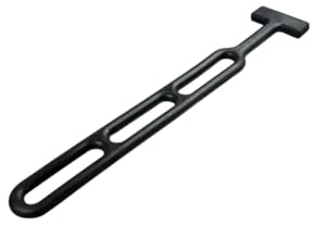 LYSEL® Verstellbare Gummistroppe, (L) 260mm in schwarz (10 Stück)