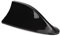 Antenne de voiture Lumiereholic Voiture radio antenne aileron de requin Antenne de toit d'antenne de voiture universel Shark Mat Noir M018
