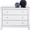 Kare Design Kommode Luxury, verspiegelt, glamouröses Sideboard, Spiegelkonsole, 3 Schubladen, edle Glasgriffe, 73,5x91x41cm (H/B/T)