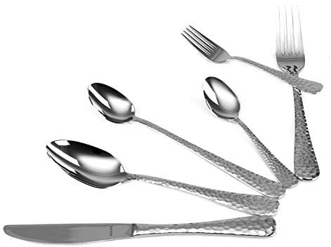 Solex Lena Besteckset 36 teilig inklusive Latte Macchiatolöffel Limonadenlöffel