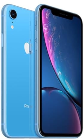 Apple iPhone XR, 256GB, Blue - Unlocked (Renewed)