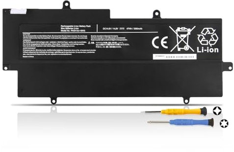K KYUER 47WH PA5013U-1BRS Laptop Battery for Toshiba Portege Z830 Z835 Z930 Z935 Z830-10P Z835-P330 Z930-03Q Z930-101 Z930-102 Z930-105 Z930-S9301 Z930-S9302 Z930-16G Z935-P300 Ultrabook Notebook