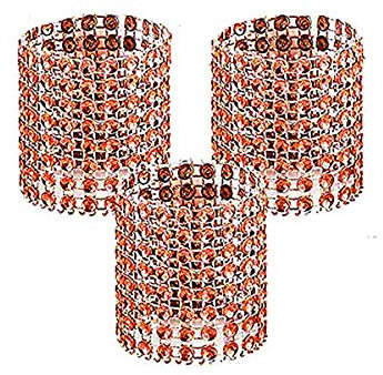 Anloo Serviettenringe, 20 Stück Roségold Silber Bling Strass Diamant Serviettenschnallen für Tischdekoration, Hochzeit, Abendessen, Party, DIY Dekoration