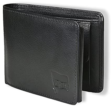 Hertha BSC Berlin Ledergeldbörse, Geldbeutel, Geldbörse mit Geschenkverpackung, Portmonee - Plus Lesezeichen I Love Berlin