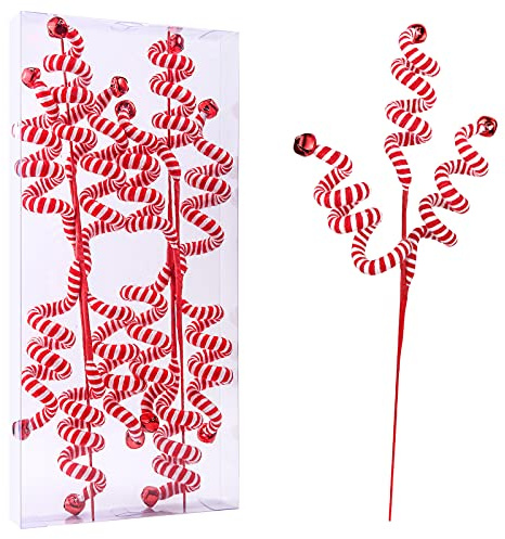 ZHANYIGY Weihnachtsbaumschmuck, Wollglocken, 4-teiliges Set, Rot/Weiß, Weihnachtsschmuck, für Zuhause, Büro, Party