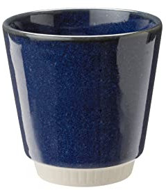 Knabstrup Keramik | Colorit Kaffeetasse 250ml | Geeignet für Spülmaschine & Mikrowelle | Geformt mit Lehm & Leidenschaft | Elegante & Klassische Form seit 1897 | 9 CM | Marineblau