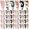 Prasacco 42 Stück Emaille Charme, 6 Stile Emaille Katze Charms Emaille Anhänger Tier Charm Anhänger für Heimwerken Schmuckherstellung Ohrring Halskette Armbänder Schmuckanhänger Bastelbedarf