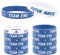 12 Pz Braccialetti Silicone Uomo Braccialetti Addio al Celibato Bracciale Uomo Gomma Sport Accessori Addio al Celibato Sposo Decorazioni Nuziali Matrimonio Scritte Francesi Futur Marié Team du Marié