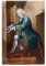 Shenywell Wanddeko Poster Der Komponist Johann Sebastian Bach Recite Scroll Leinwand Gemälde Bild Wohnzimmer Dekor Home 40x50cm Kein Rahmen