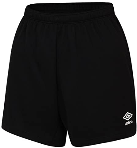Umbro Club Logo Shorts, Black, Size M