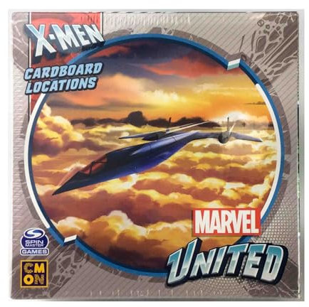 Marvel United: X-Men - Cardboard Locations (KICKSTARTER Exclusive)