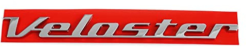 Hyundai 86310J3000 Schriftzug Veloster Aufkleber Modellbezeichnung Sticker Emblem Logo, Chrom