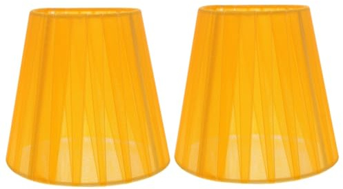 ABOOFAN 2stücke Vintage Clip Lampenschirm Gauze Stimmungsvolle Abdeckung Für Tisch Und Stehlampen Für Schlafzimmer Und Wohnzimmer Langlebig Und Pflegeleicht