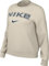 Nike Damen Phoenix Fleece Std Logo Sweatshirt, Lt Orewood BRN/White/Armory NA, L