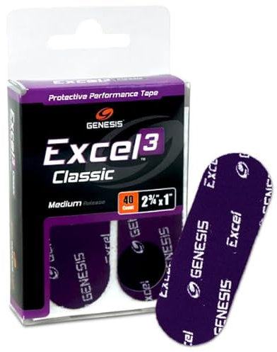 Solaravita Genesis Bowling Excel #3 Classic Performance Tape – Lila – 7 x 2,5 cm – 40 ct