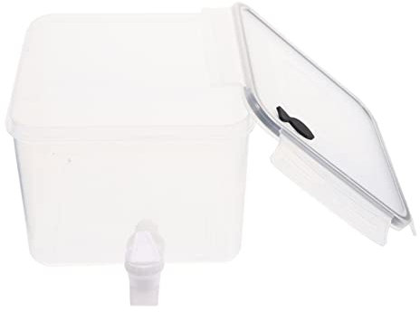 CONGARTENO Hervidor De Agua Fría Con Grifo Jarra Refrigerador Dispensador De Bebidas