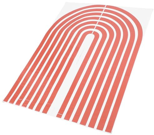 Gadpiparty 1 Set Arch Wall Decal Für Zuhause Mit Mittleren Modernen -Stick -Wanddekoration Klebeband Wanddekoration Dekorative Wandgrenzen Selbstkleber Abziehbilder Wandkunst Geometrie
