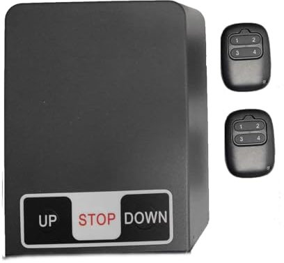 Eurodrive Roller Shutter Garage Door remote Control + 2 fobs EUROKIT 3 (By KBA)