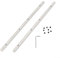 DAZZLEEX Schienenverbinder, Führungsschienenverbinder-Kit für Schienensäge lange Schnitte, für Bosch, für DeWALT, Vorhangschienenzubehör