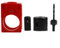 Professional Door Lock Installation Kit for 1 3/8'' to 1 3/4'' Thick Doors with Plastic Guide Template