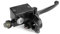 DTYBJN Pompa Freno Anteriore per Moto, Cilindro Principale Idraulico, Leva Freno Destra per Moto da Cross, Pit Bike, ATV, Quad, ciclomotore, Scooter(Black)