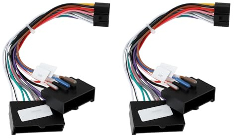 VGOL 2PCS Car Stereo Radio Wiring Harness Adapter Compatible with Ford E-150 Econoline E-150 Econoline Club Wagon
