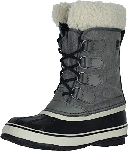 Sorel Winter Carnival Waterproof bottes d'hiver imperméables pour femme, Gris (Quarry x Black), 36.5 EU