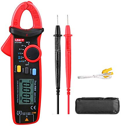 TuToy Uni-T Ut210D Digitale Klempenmesser Temperaturmessung Auto Range Kapazität Multimeter Ac/Dc-Aktuelle Spannungszähler