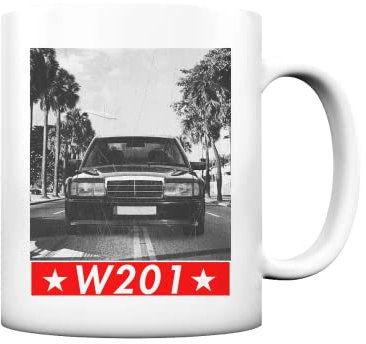 glstkrrn W201 Redstriped Tasse, Keramik, 330ml