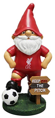 FOCO officially licensed UK EPL Liverpool FC Football Premier League Championship Garden Gnome Ornament Indoor/Outdoor