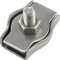 OPIOL QUALITY® Drahtseilklemmen Simplex 8 mm aus Edelstahl A4 V4A (1 Stück) Klemme Seilklemme für Drahtseil Seil Drahtseilklemme Kabelklemme Draht Klemmen