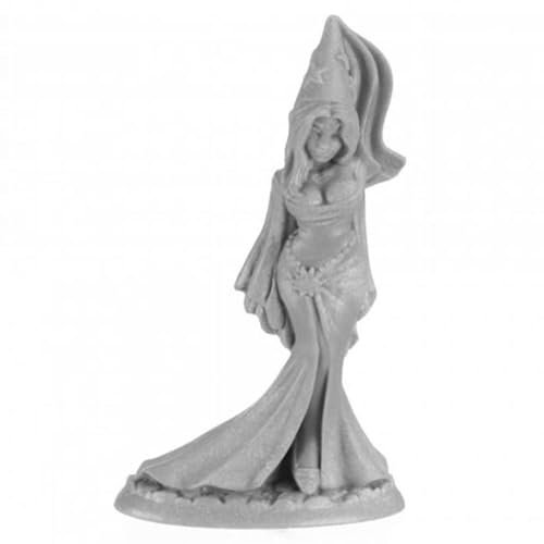 Dark Heaven Legends Gisele The Sorceress - Figura en miniatura de 25 mm, escala heroica, huesos de la parca de Estados Unidos