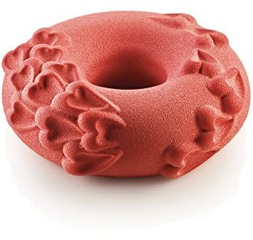 Silikomart - PASSION - Moule en silicone ø221 H66 MM, Blanc