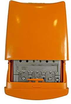 Televes 536011 Amplificatore Da Palo A Basso Guadagno 3 Ingressi: BIII/DAB-UHF-UHF