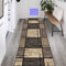 Teppich Läufer Flur 140×800cm rutschfest Waschbar Küchenläufer Flurläufer Lang Geometrisches Vintage Polyester Meterware Anpassbar Fur Schlafzimmer Wohnzimmer FußMat