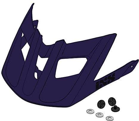 IXS Trail Evo Helmschirm (Purple,XS)