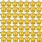 Lot de 50 ballons en aluminium en forme d'étoile à cinq branches pour fête prénatale, révélation du sexe, mariage, anniversaire ou fiançailles Argenté 25,4 cm