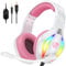 Fachixy FC100 Gaming Headset for PS4, PS5, PC, Xbox, Switch, Gamer Headset with Mic, Gaming Headphones with Microphone, Noise Cancelling Headphones with 3.5mm Jack