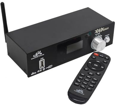 XOLORspace 4K 3X1 HDMI Switch with HDMI/Optisch/Cinch zu 5.1 Audio Decoder DTS Dolby AC-3, LPCM Audio Decoder (4K 60HZ)