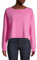 Tommy Hilfiger Felpa sportiva da donna corta con logo (fucsia, M), fucsia, Medium