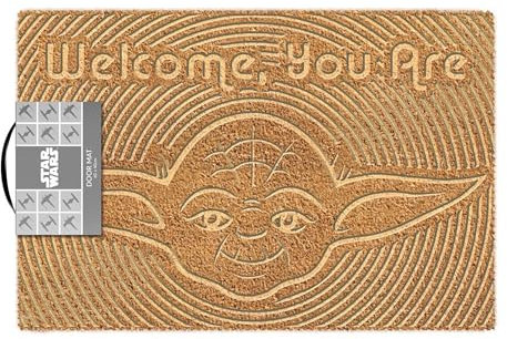 empireposter Star Wars - Yoda - geprägte Fußmatte, 60 x 40 cm Türmatte Kokos