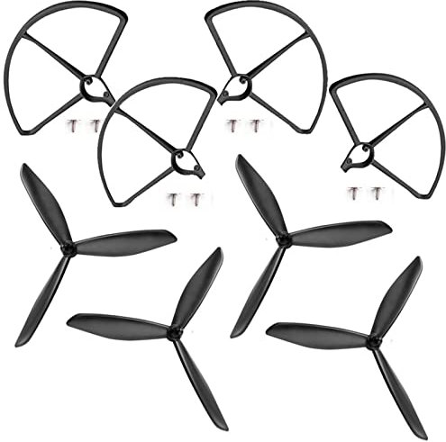CAXUMO for Hubsan H501S X4 H501A H501C Beine Fahrwerk Und Action Gimbal Halterung Kamera Halter Dreieck Propeller Ersatzteil RC-Drohnen-Propellerblätter(3)