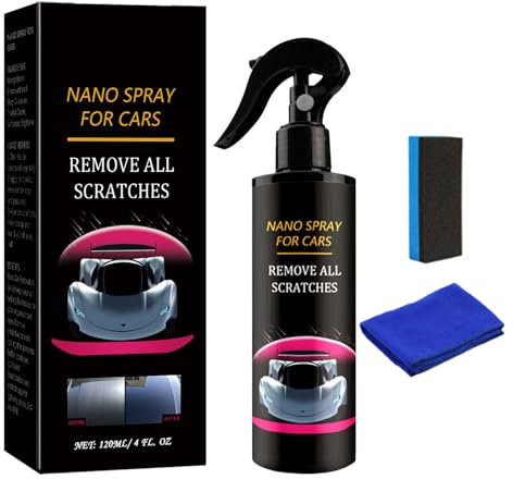 Nurafix Auto Kratzer Entfernen Spray für Kunststoff Reparaturmittel (100ml)